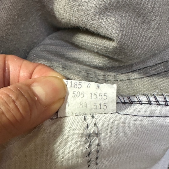 Levi's Vintage Cords Runs Smaller than W29 Fine Wale Grey Cotton - Picture 11 of 11